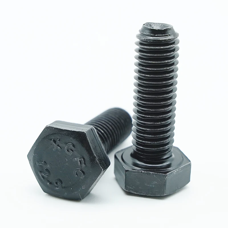 Baut kepala hex oksida hitam